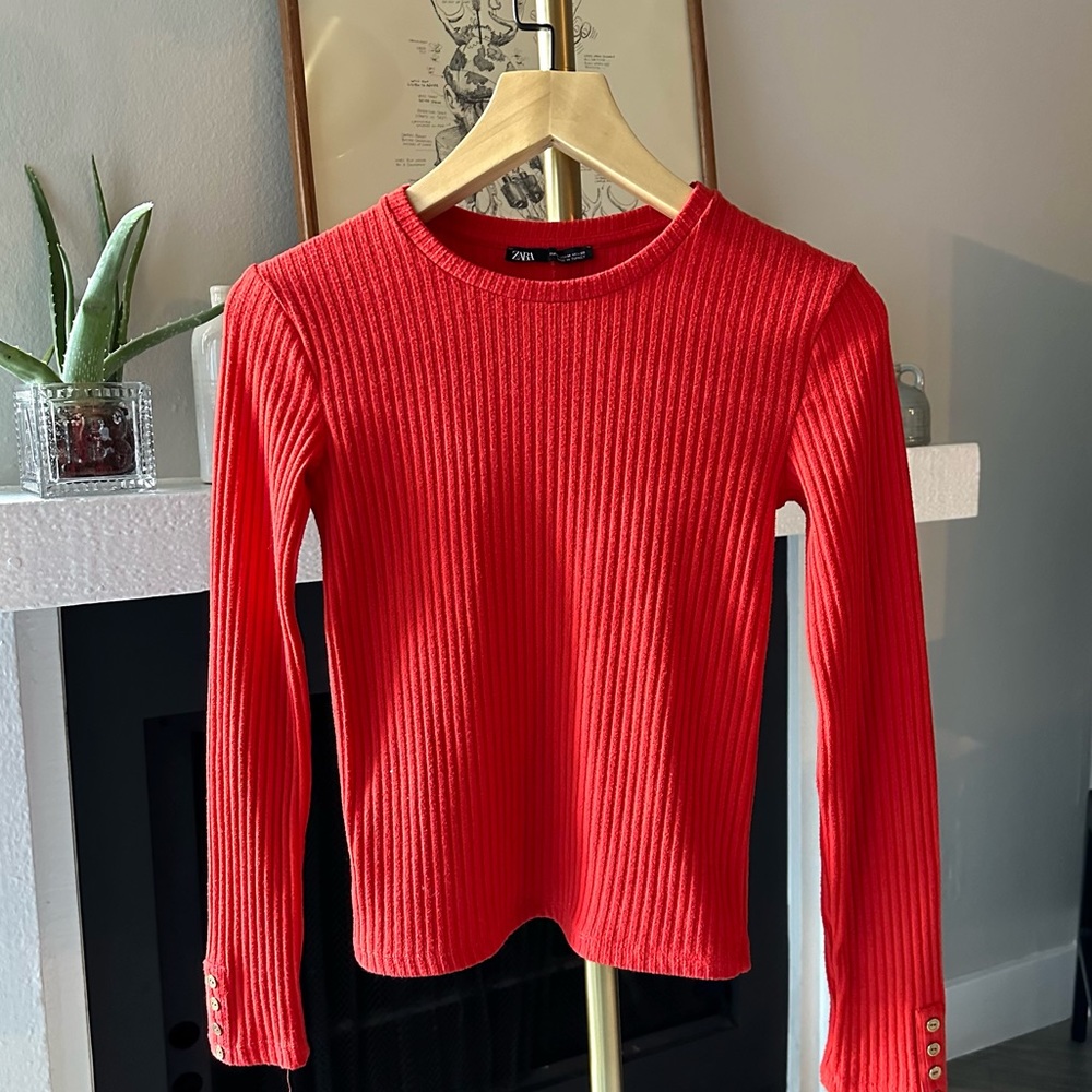 ZARA long sleeve top